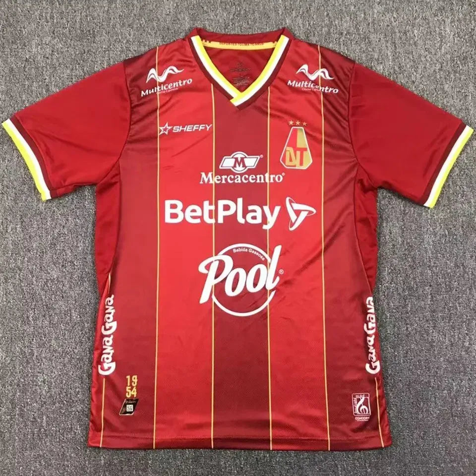 Jersey 2024/25 Deportes Tolima Local Versión Fan