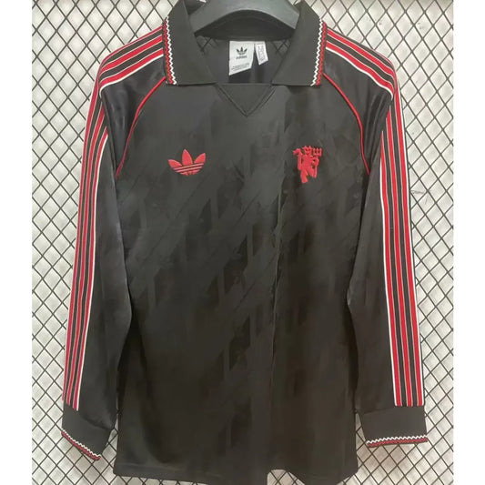 Jersey 2025 Manchester United Especial Manga larga Versión Fan Retro