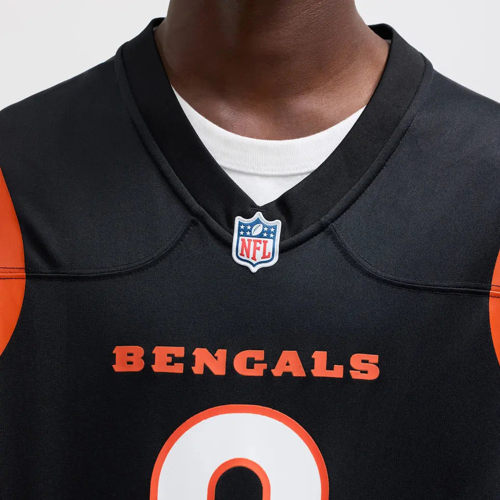 CIN Bengals Jersey Black Jersify