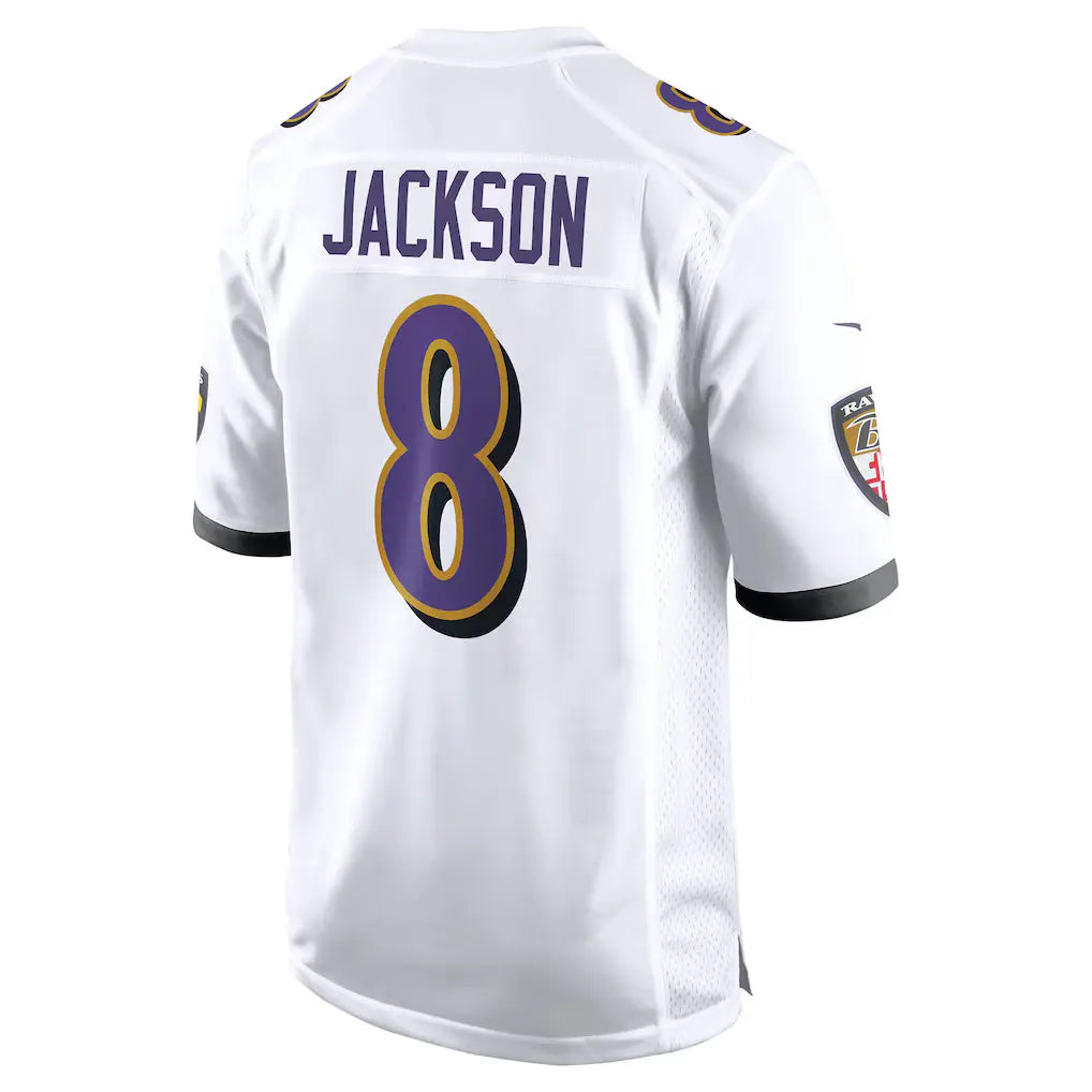 BAL Ravens Jersey White TOUCHDOWN