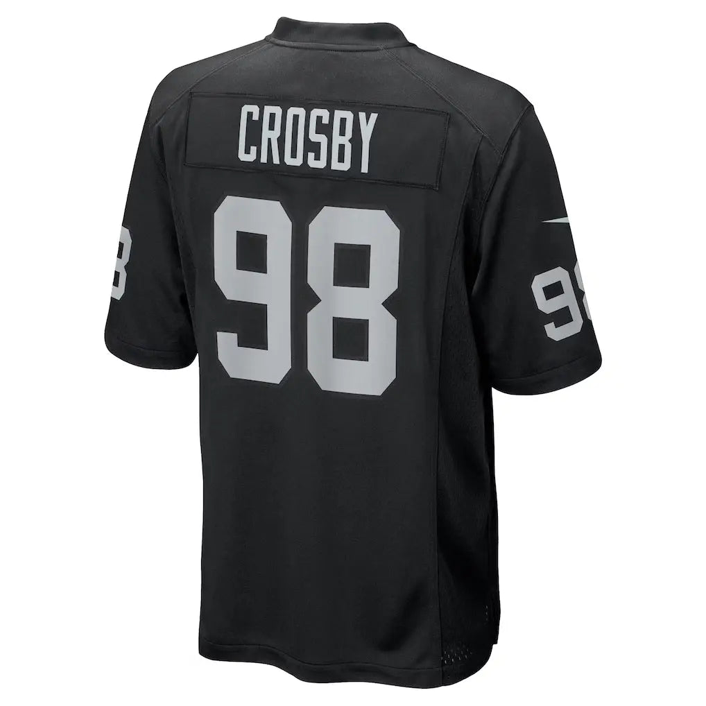 LV Raiders Jersey Black Jersify