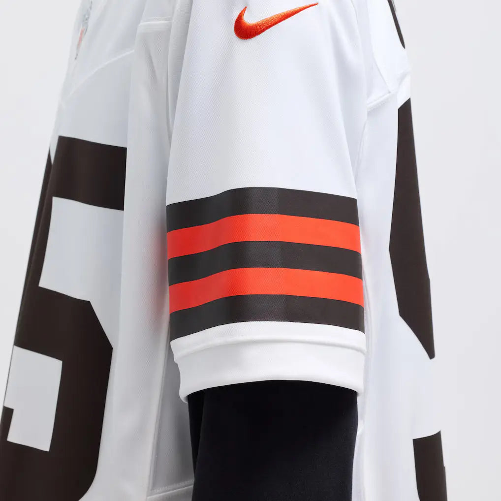 CLE Browns Jersey White Jersify