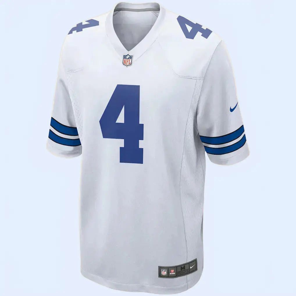 DAL Cowboys Jersey White Jersify