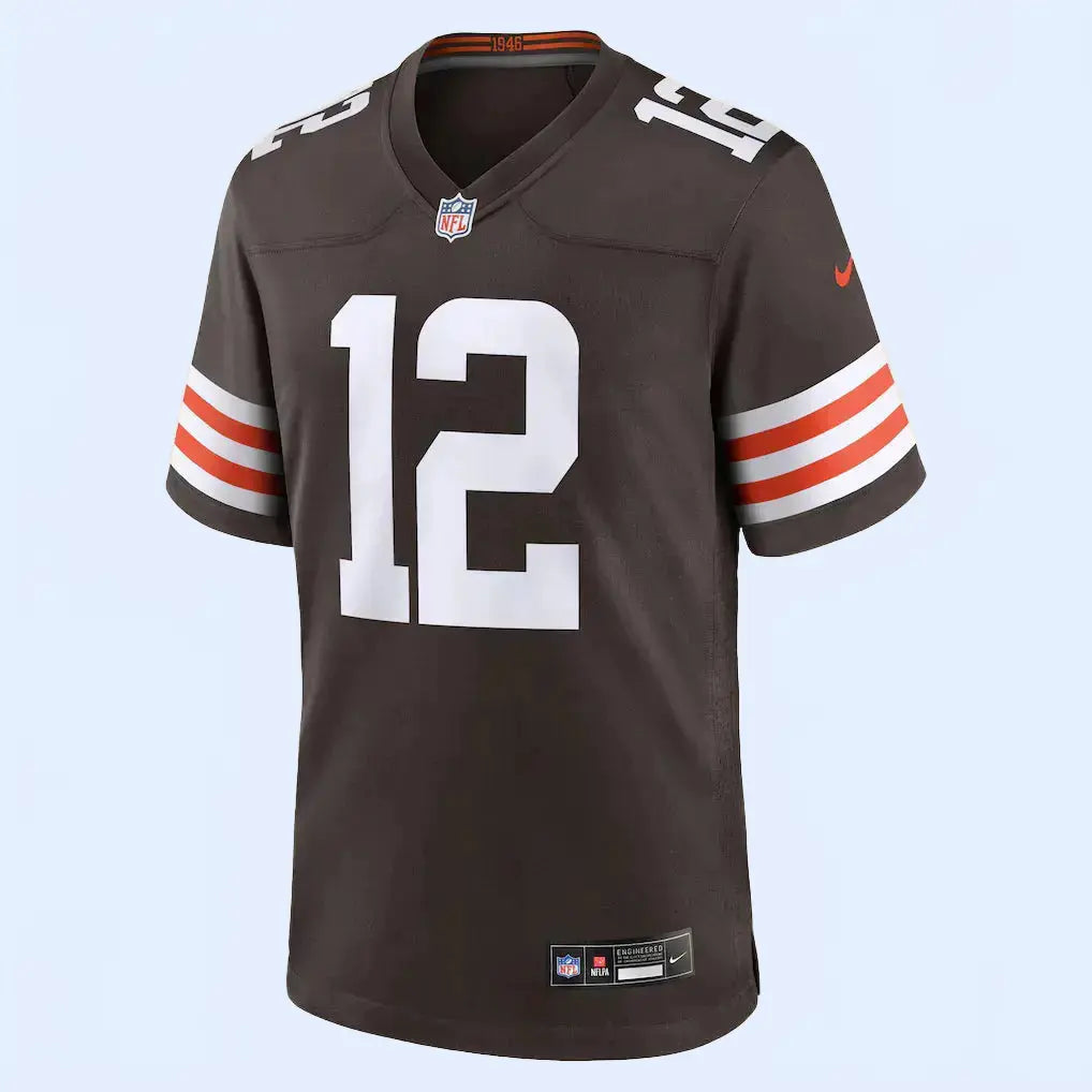 CLE Browns Jersey Brown Jersify