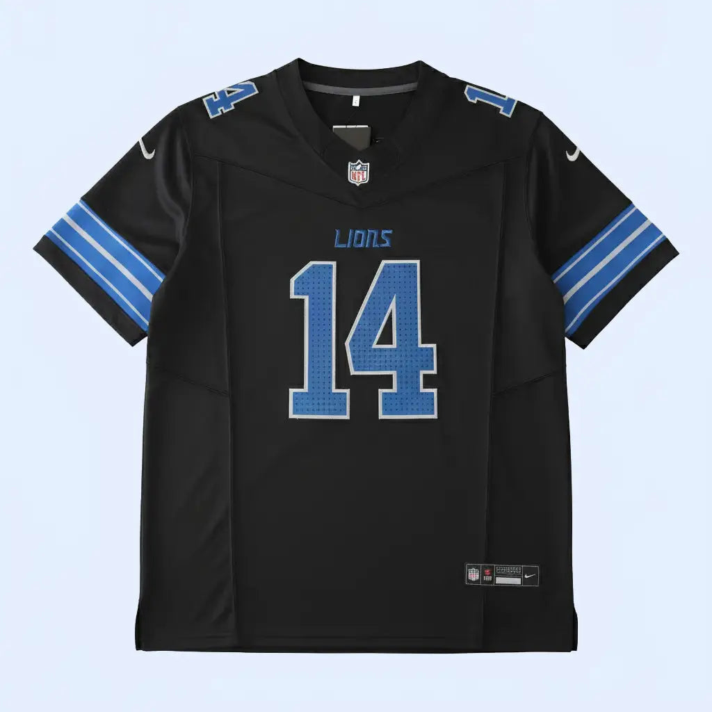 DET Lions Jersey Black Jersify