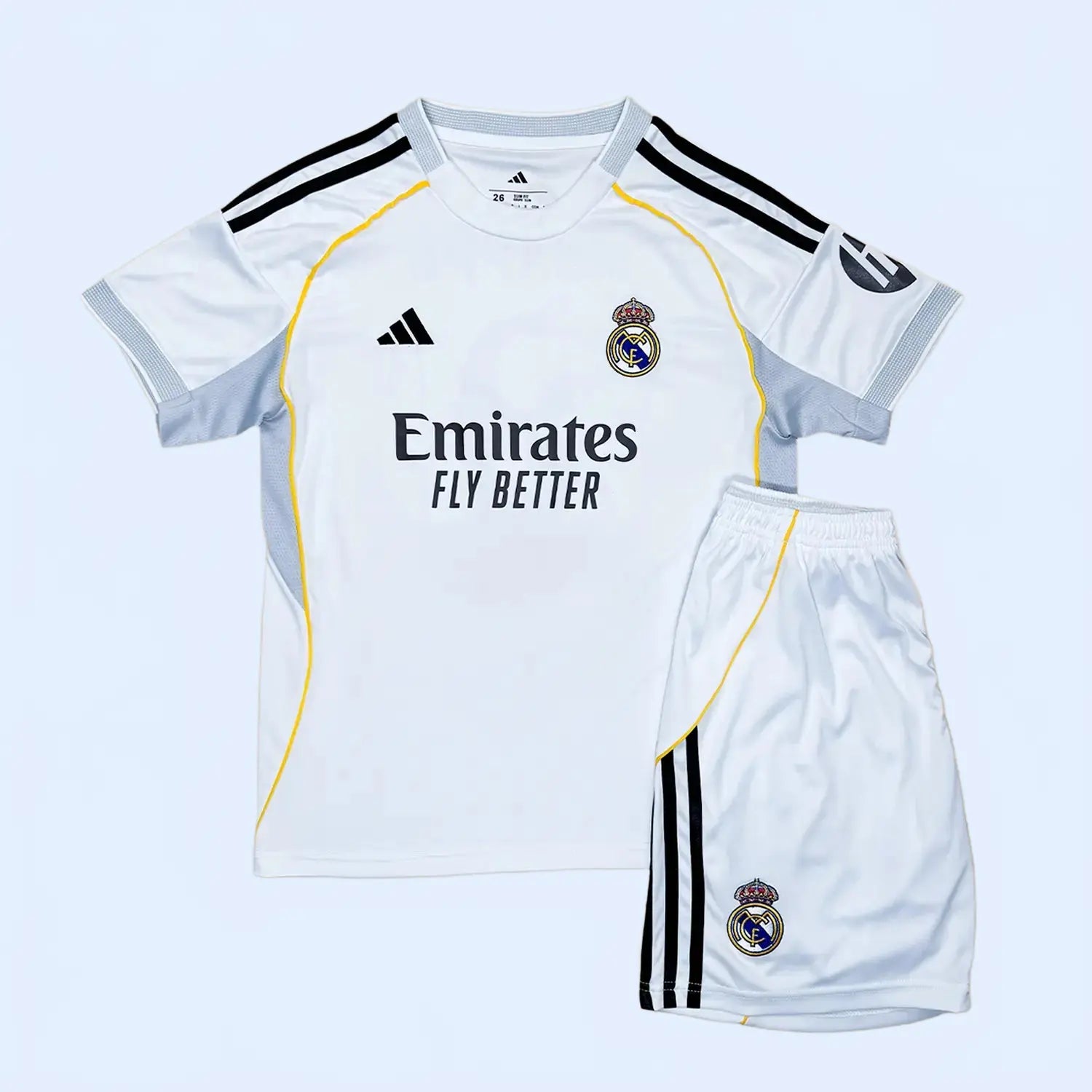 Real Madrid 2025/26 Local para Niños Jersify