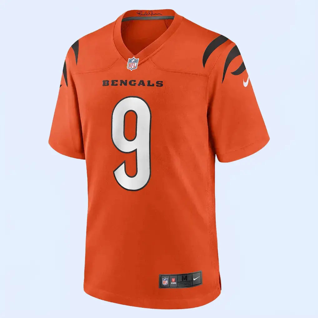 CIN Bengals Jersey Orange Jersify