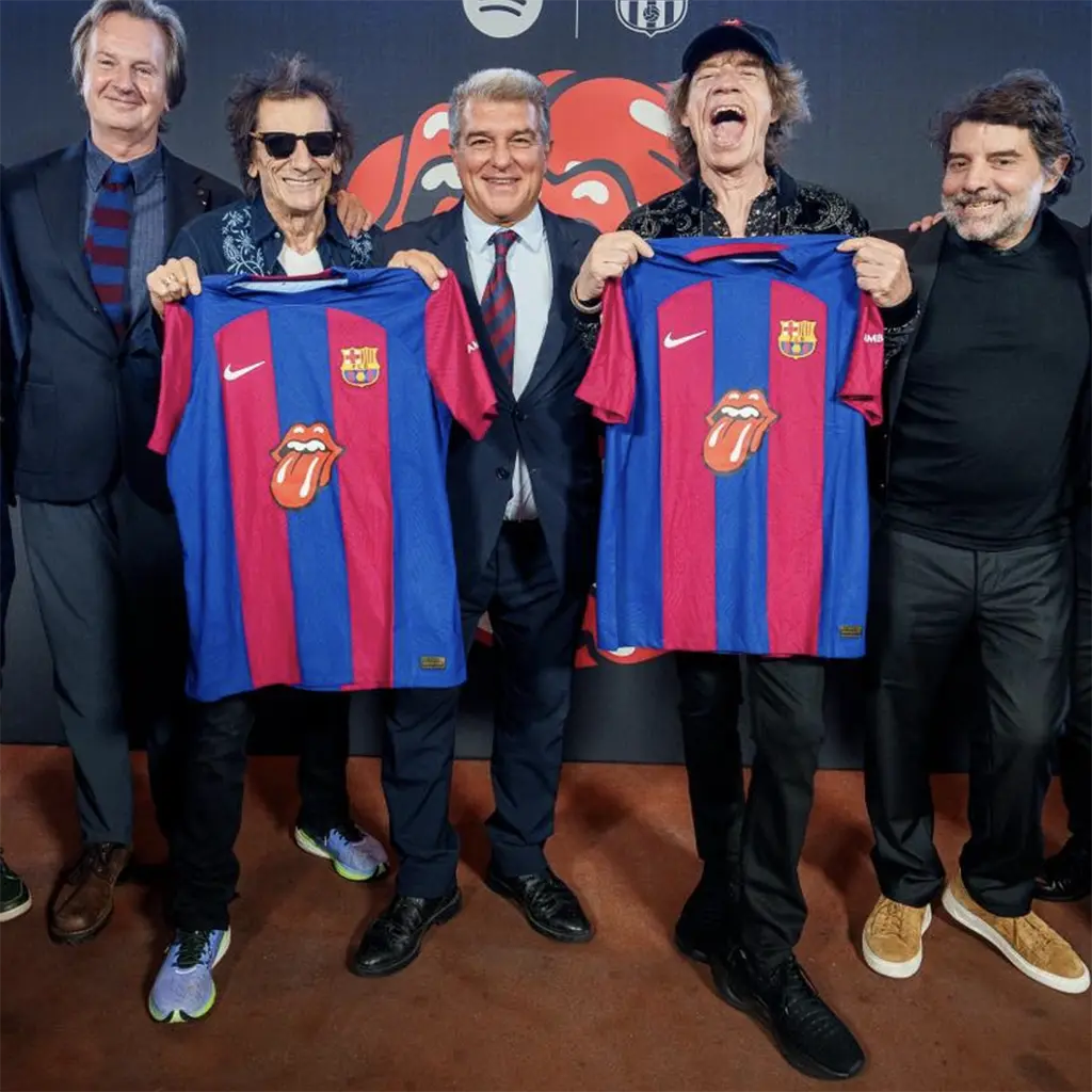 FC Barcelona x Rolling Stones Jersify