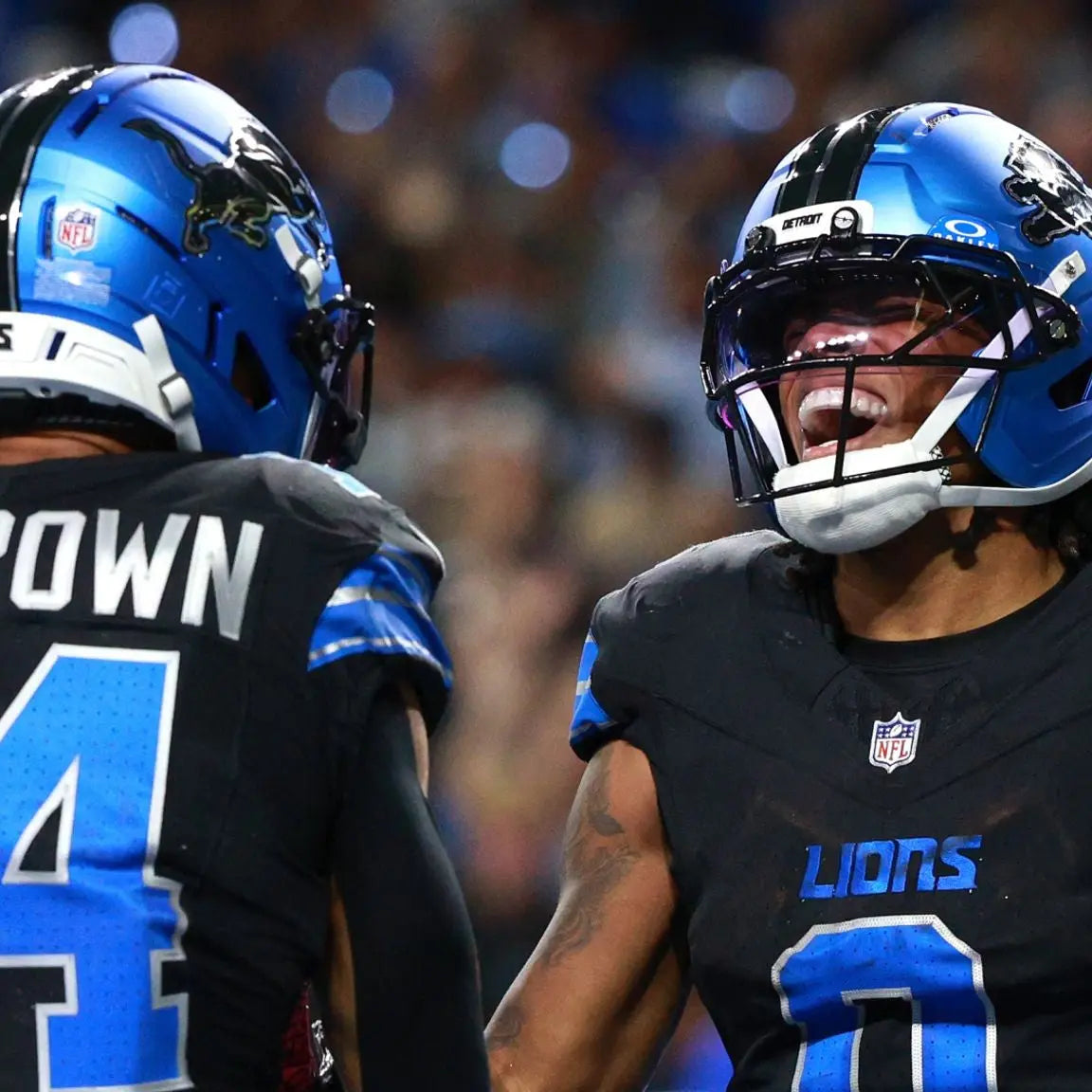 DET Lions Jersey Black Jersify